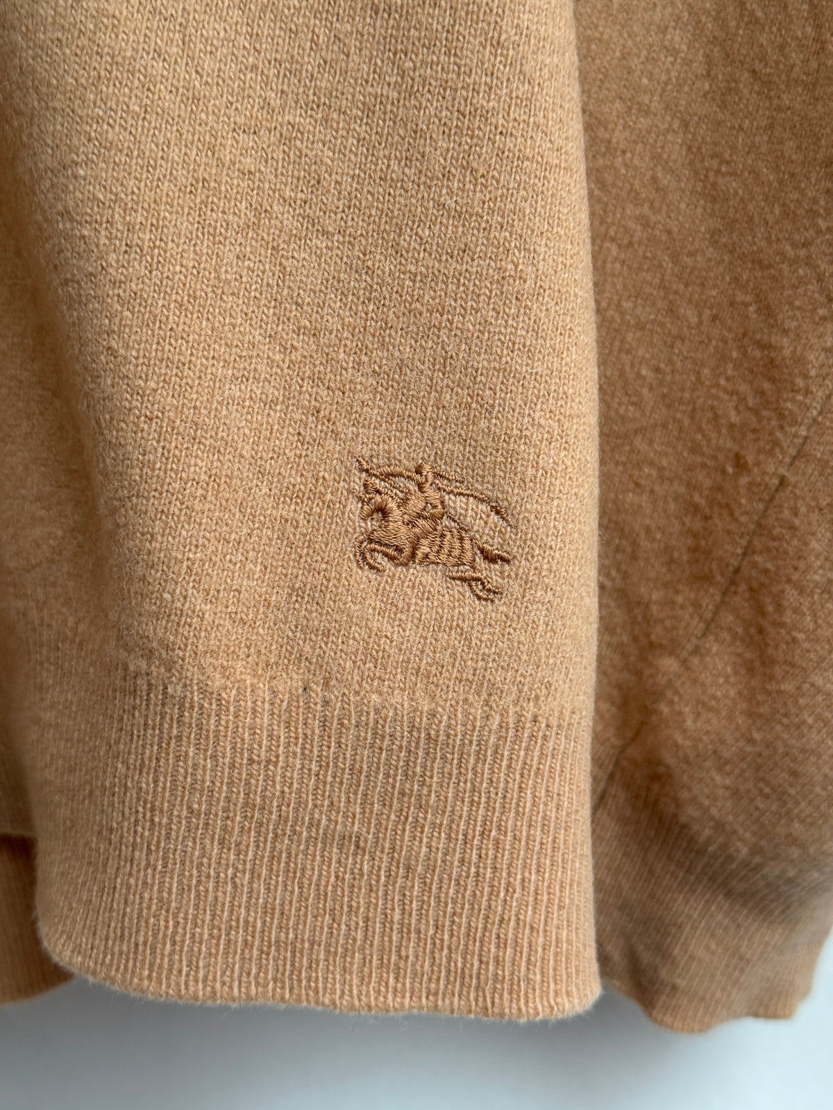 Burberrys Vintage Lambswool Turtleneck Sweater Oversized M/L Women
