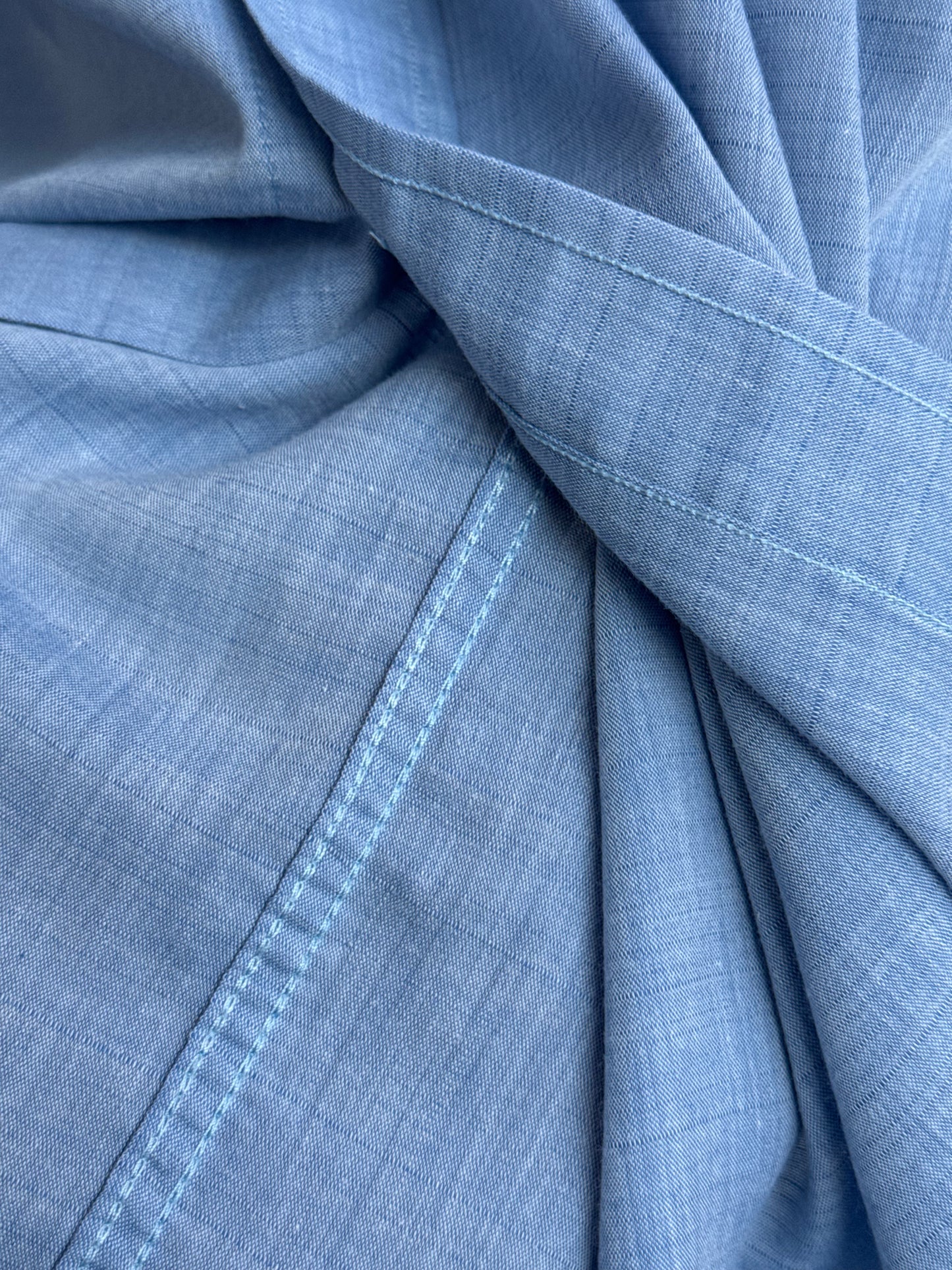 Interior seam detail showing quality construction