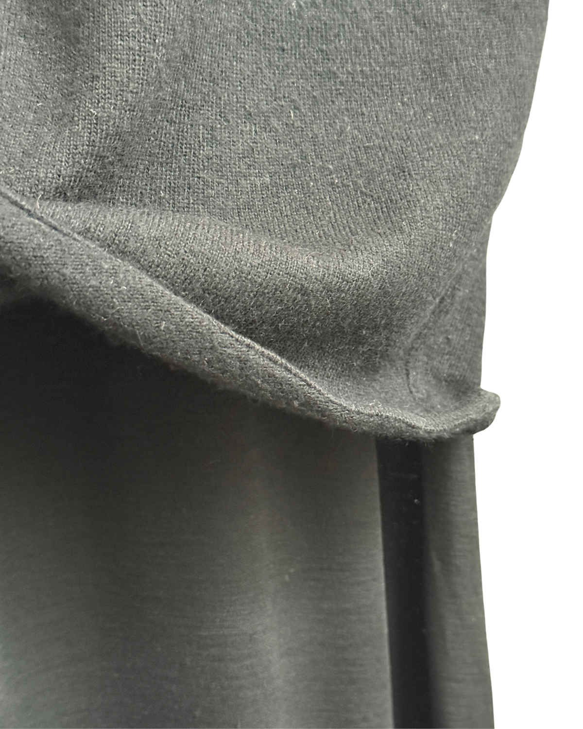 80’s Jean Paul Gaultier pour GIBO' layered wool dress, FR 42