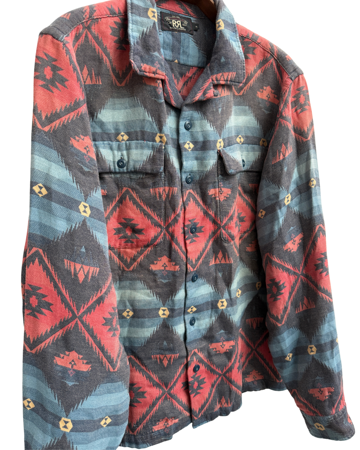 RRL by Ralph Lauren Beacon Flannel Workshirt, Southwestern Jacquard