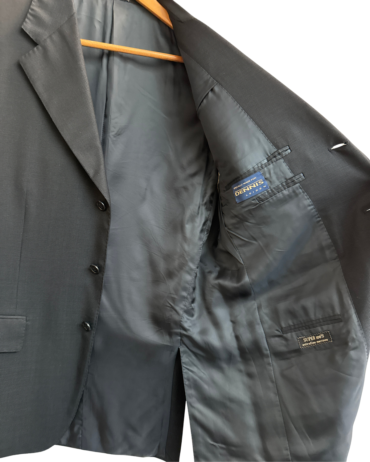 Corneliani Linea Sartoria Navy Wool Suit 50 Men