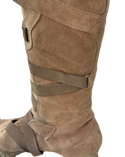Puma Mostro Alto Knee-High Boots, Camel Suede, EU 41