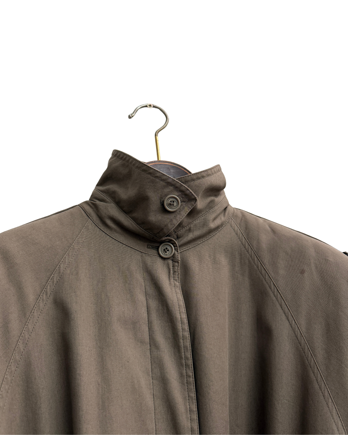 Allegri Long Cotton Trench Removable Liner Est. 56 Men