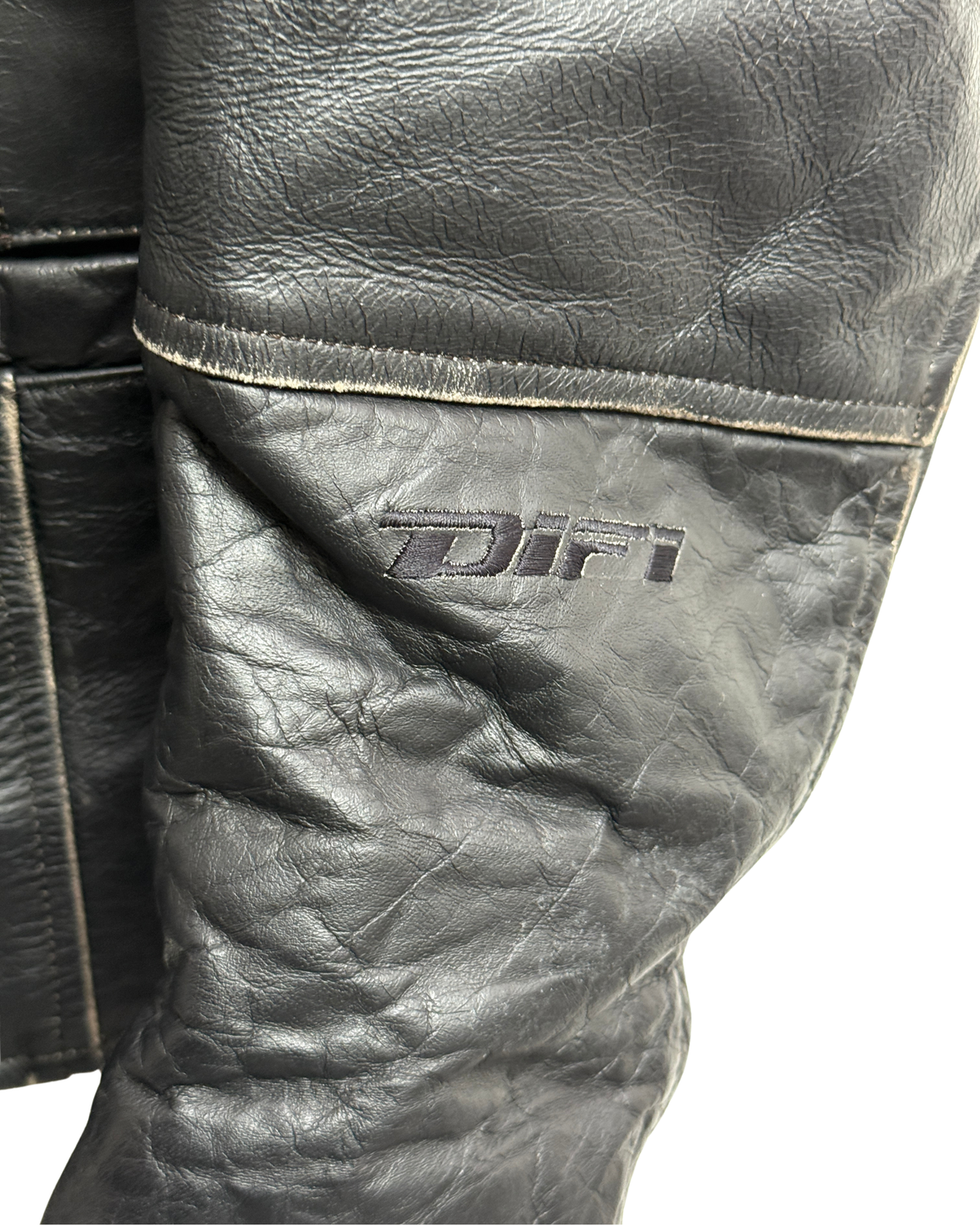 Difi Nevada Vintage Leather Biker Jacket 56 Men