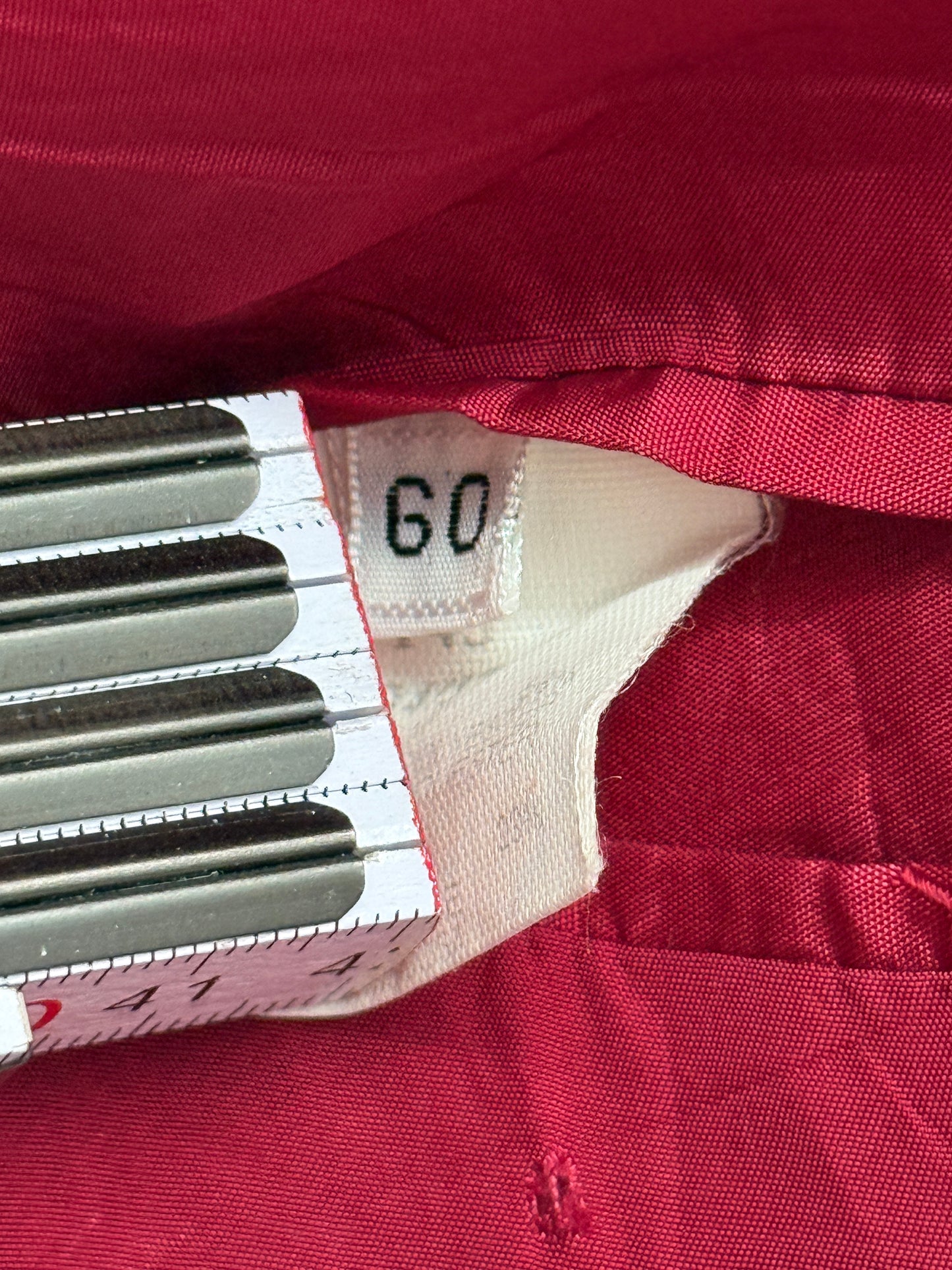 Yves Saint Laurent Pour Homme Red Blazer Size 60