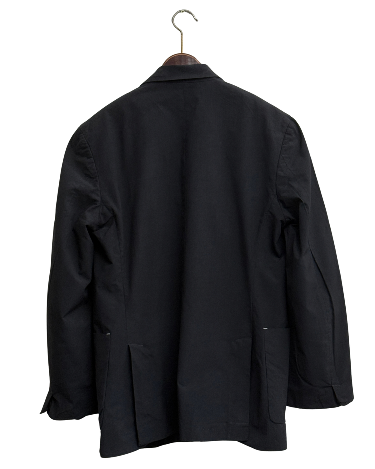 Dries Van Noten blazer, black cotton, made in Belgium, FR 48