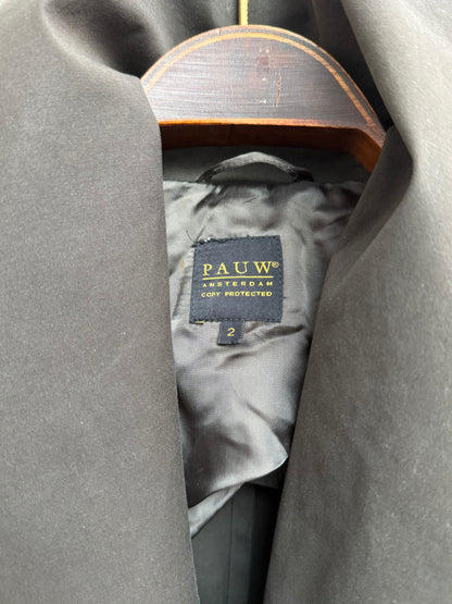 PAUW Amsterdam Brown Sculptural Blazer Size 40
