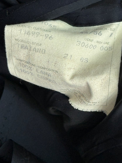 Brioni 1996 Galtrucco Traiano Navy Wool Blazer Size 54