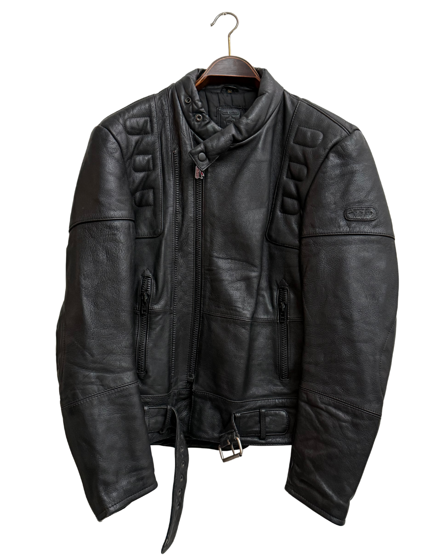 Hein Gericke Vintage Leather Racing Jacket size 52