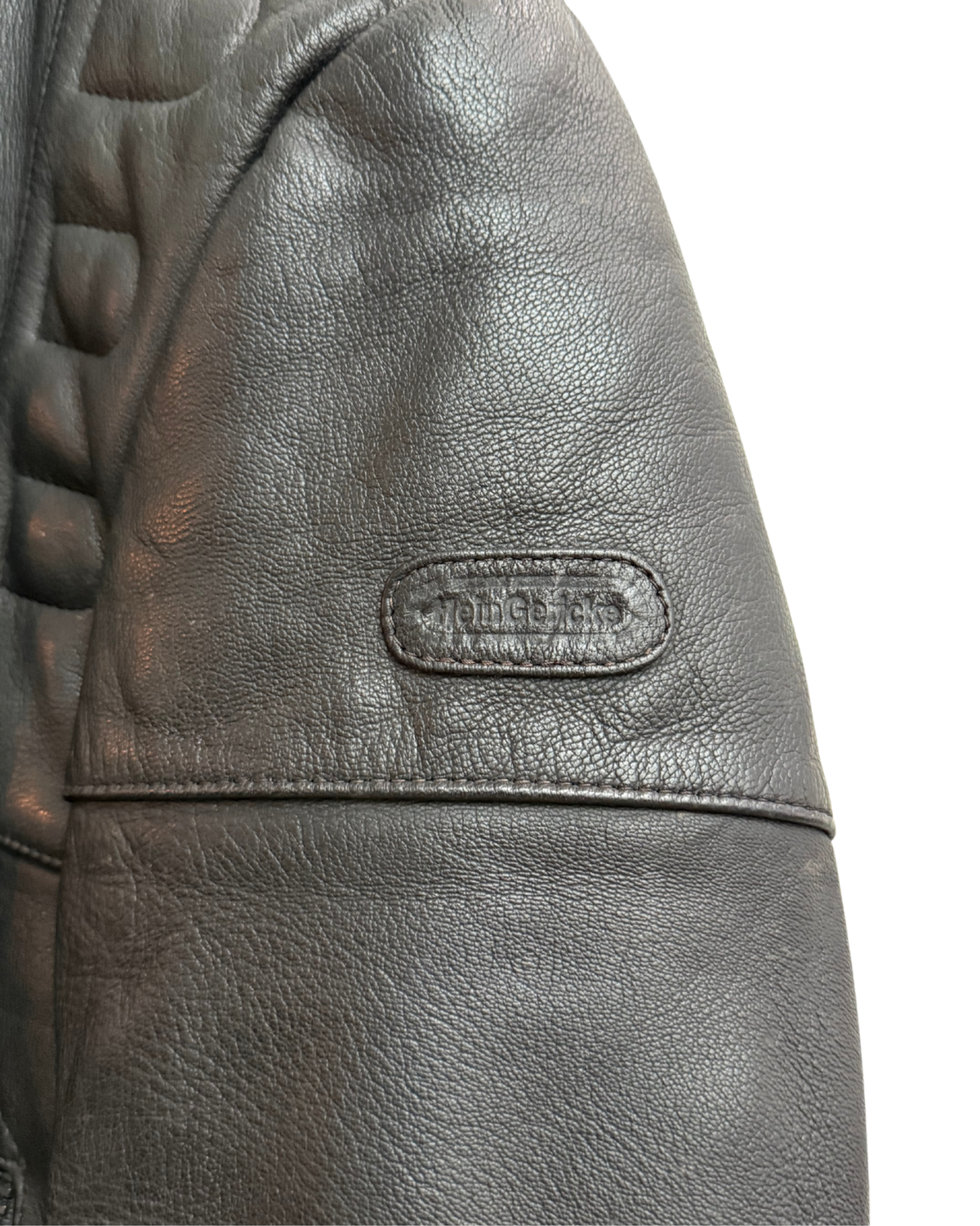 Hein Gericke Vintage Leather Racing Jacket size 52