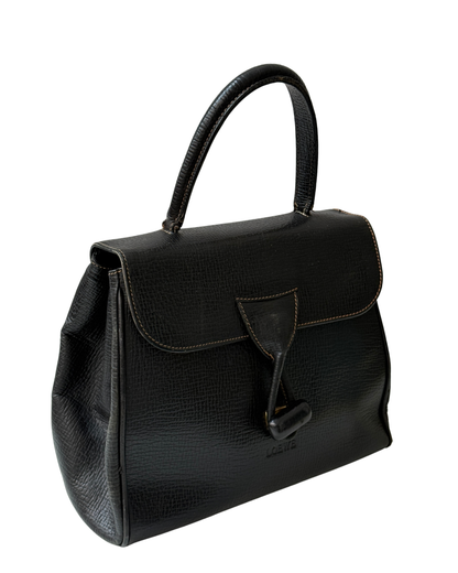 Loewe Twisted Knot Top Handle Bag Black