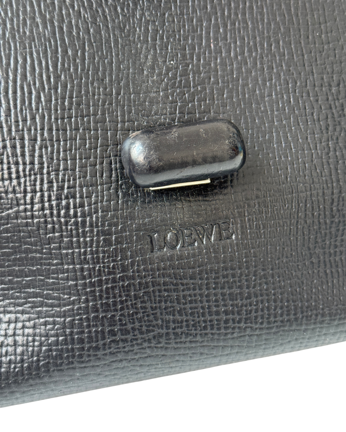 Loewe Twisted Knot Top Handle Bag Black