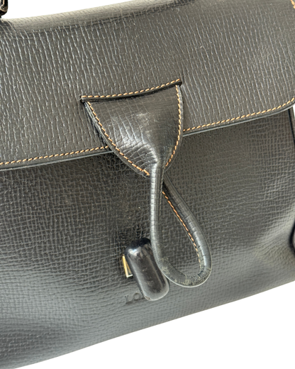 Loewe Twisted Knot Top Handle Bag Black