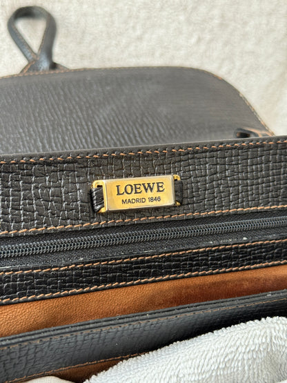Loewe Twisted Knot Top Handle Bag Black