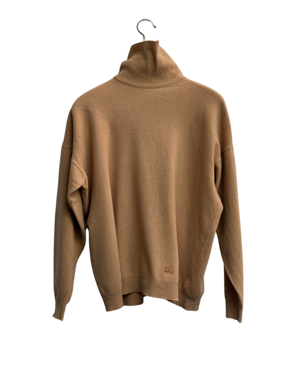 Burberrys Vintage Lambswool Turtleneck Sweater Oversized M/L Women