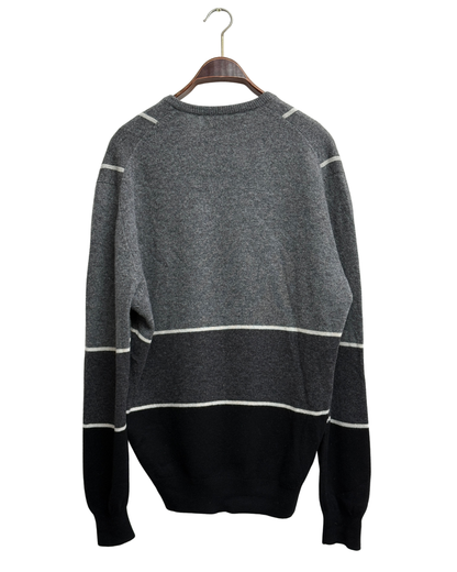Pringle of Scotland Vintage Diamond Knit V Neck Sweater L/XL Men