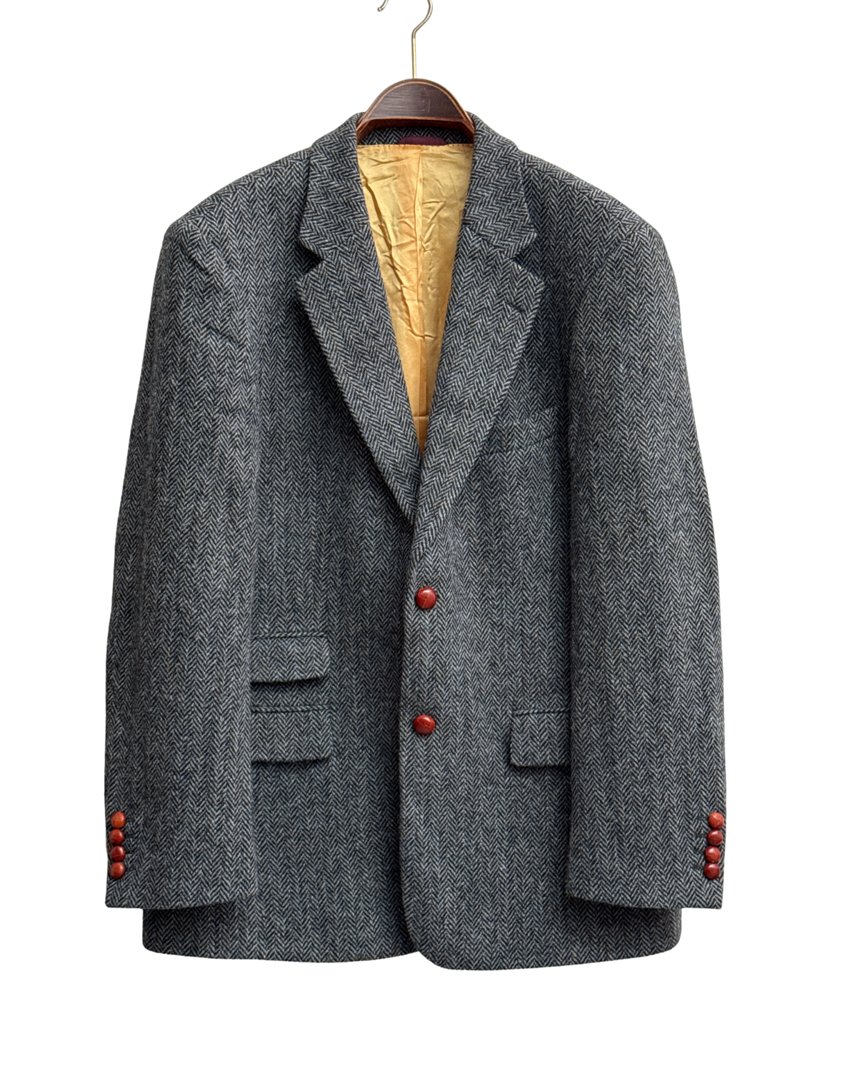 Harris Tweed Herringbone Blazer 54 Men