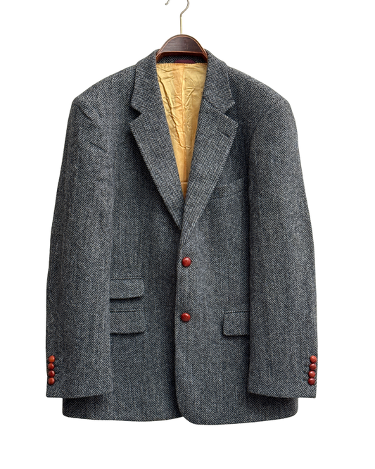 Harris Tweed Herringbone Blazer 54 Men