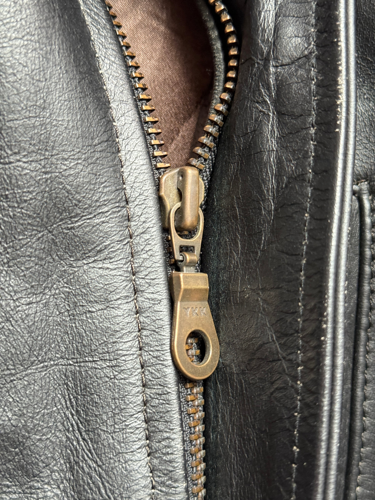 Difi Nevada Vintage Leather Biker Jacket 56 Men