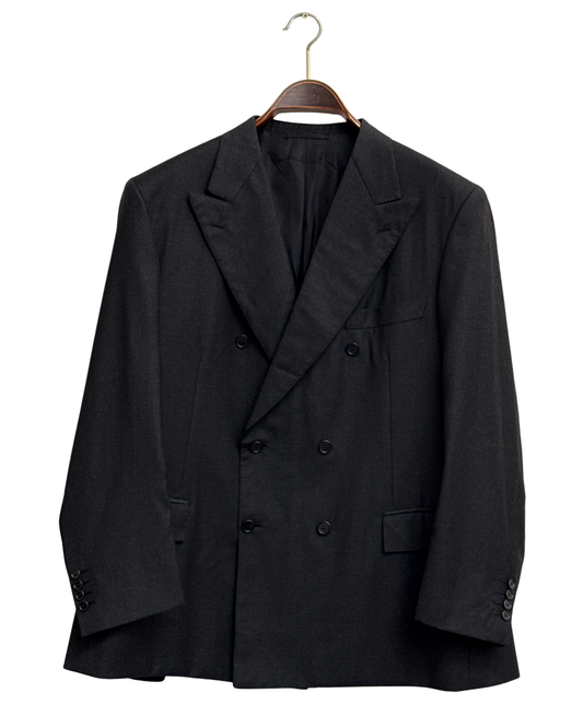 Brioni Aurelio Black Double Breasted Blazer size 52