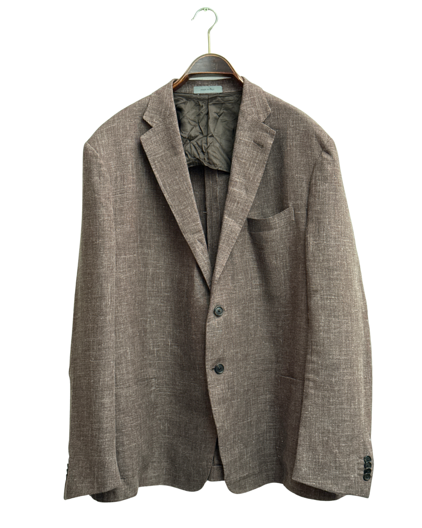 Corneliani Linen and Wool Blazer Size 62