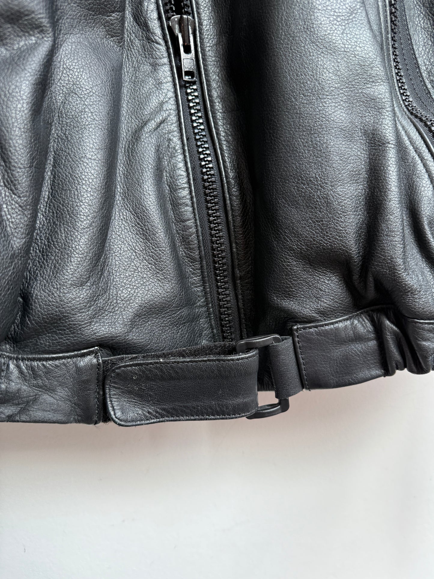 Dainese Vintage Padded Leather Motorcycle Jacket in Black Mens IT 52