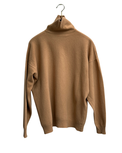 Burberrys Vintage Lambswool Turtleneck Sweater Oversized M/L Women