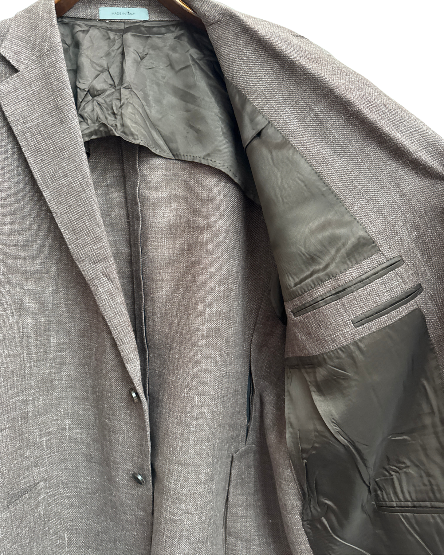 Corneliani Linen and Wool Blazer Size 62