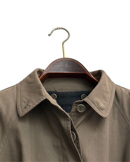 Allegri Long Cotton Trench Removable Liner Est. 56 Men