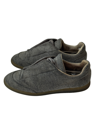 Maison Margiela Future Grey Felt Sneakers size 44
