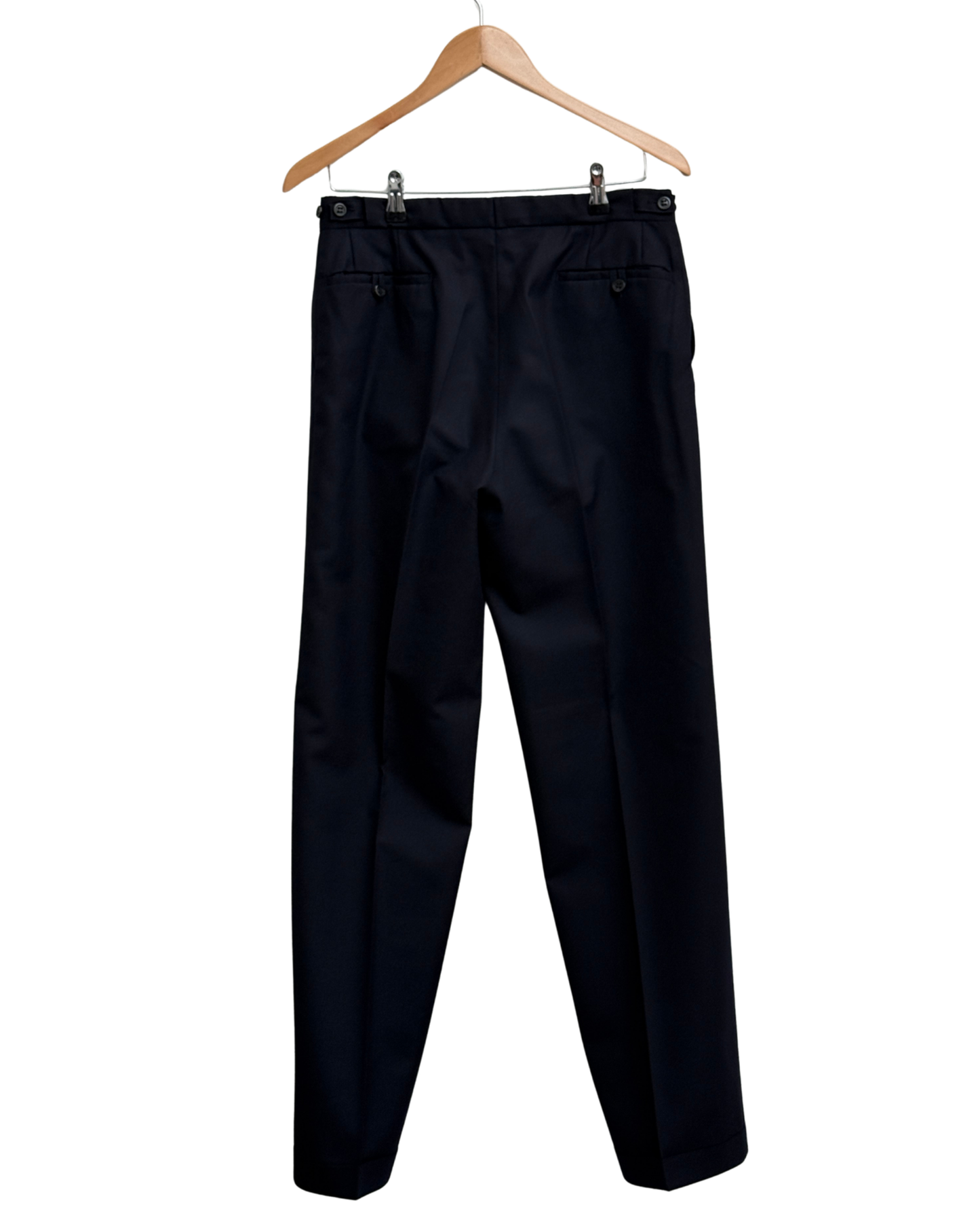 Burberrys vintage navy wool two-piece suit