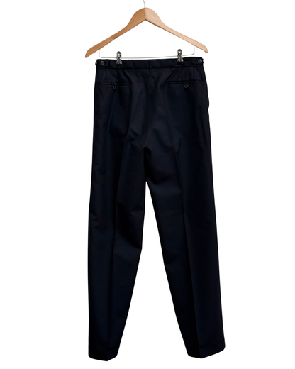 Burberrys vintage navy wool two-piece suit