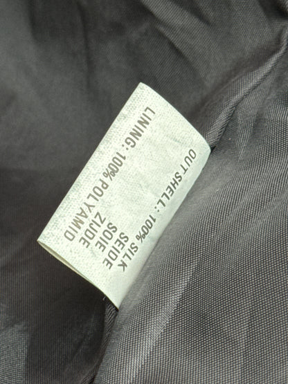 Pure Silk Vintage Bomber Jacket Size L (fits like XL)