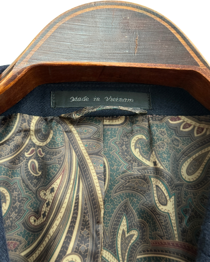 Lauren Ralph Lauren Navy Wool Cashmere Blazer size 54