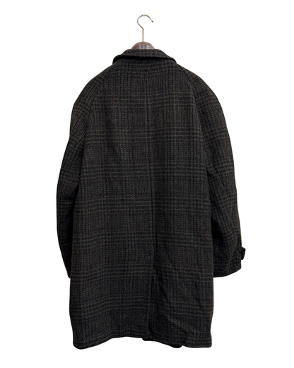 Wenting Vintage Riverdale Tweed Overcoat Batwing Est. 56 Men