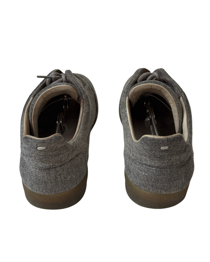 Maison Margiela Future Grey Felt Sneakers size 44