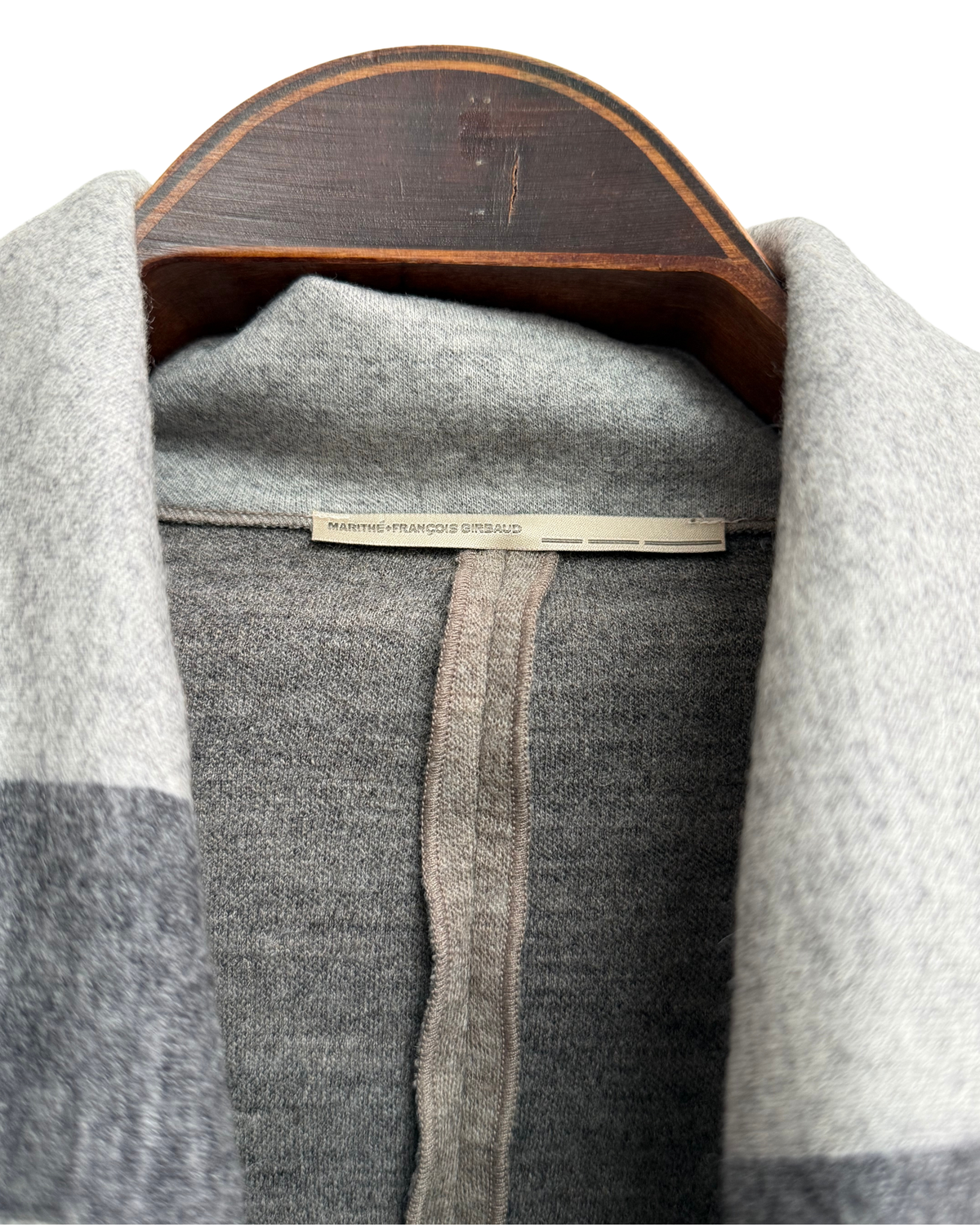 Marithé + François Girbaud "Cravatatakiller" Patchwork Wool Jacket, IT 42, Women