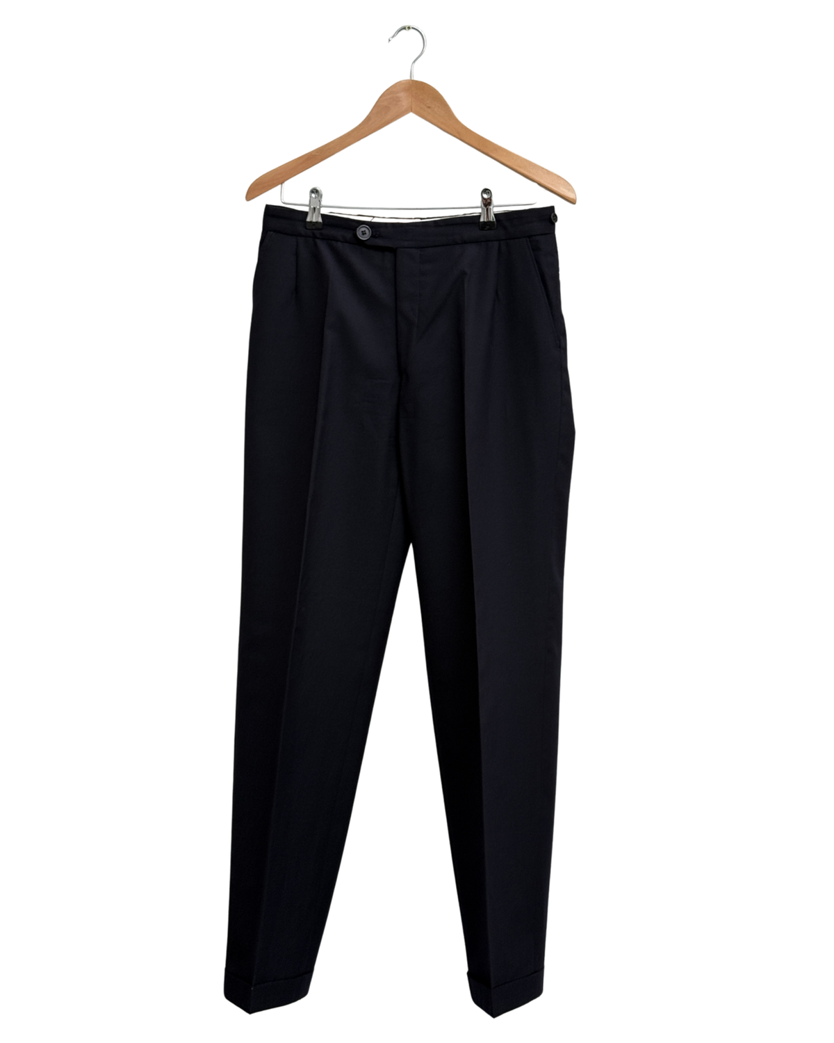 Burberrys vintage navy wool two-piece suit