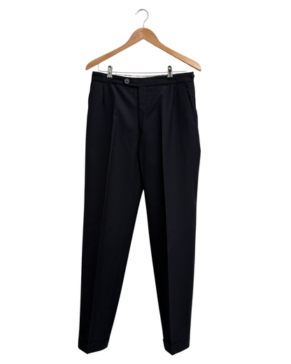 Burberrys vintage navy wool two-piece suit