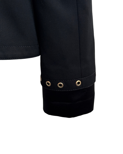Dirk Bikkembergs Black Tailored Blazer Late 1990s to Early 2000s Size 42 IT