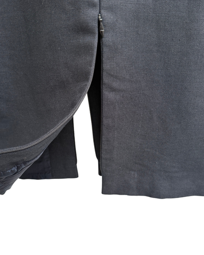 Pauw Amsterdam Black Linen Pencil Skirt Size 42