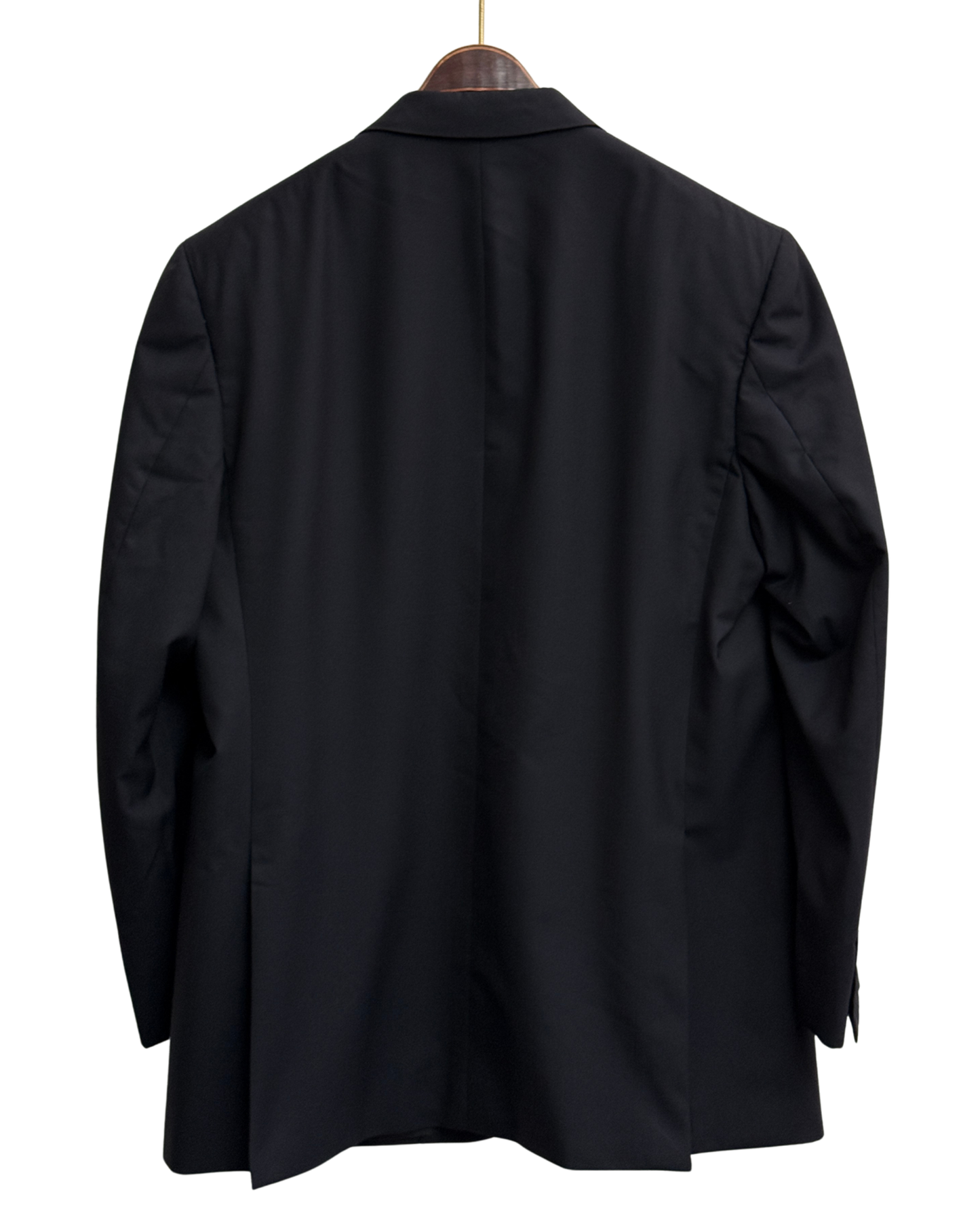 Brioni 1996 Galtrucco Traiano Black Wool Blazer Size 54