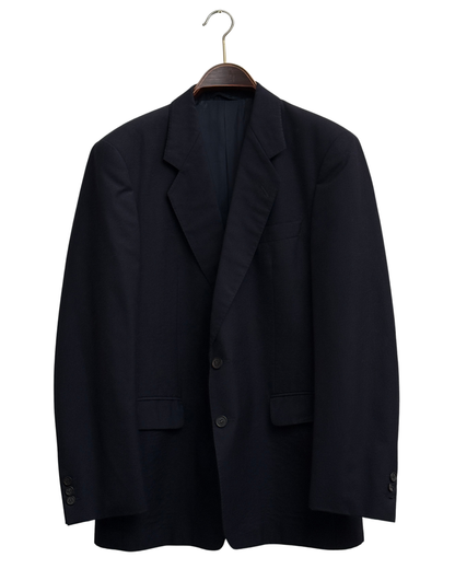 Burberrys vintage navy wool two-piece suit