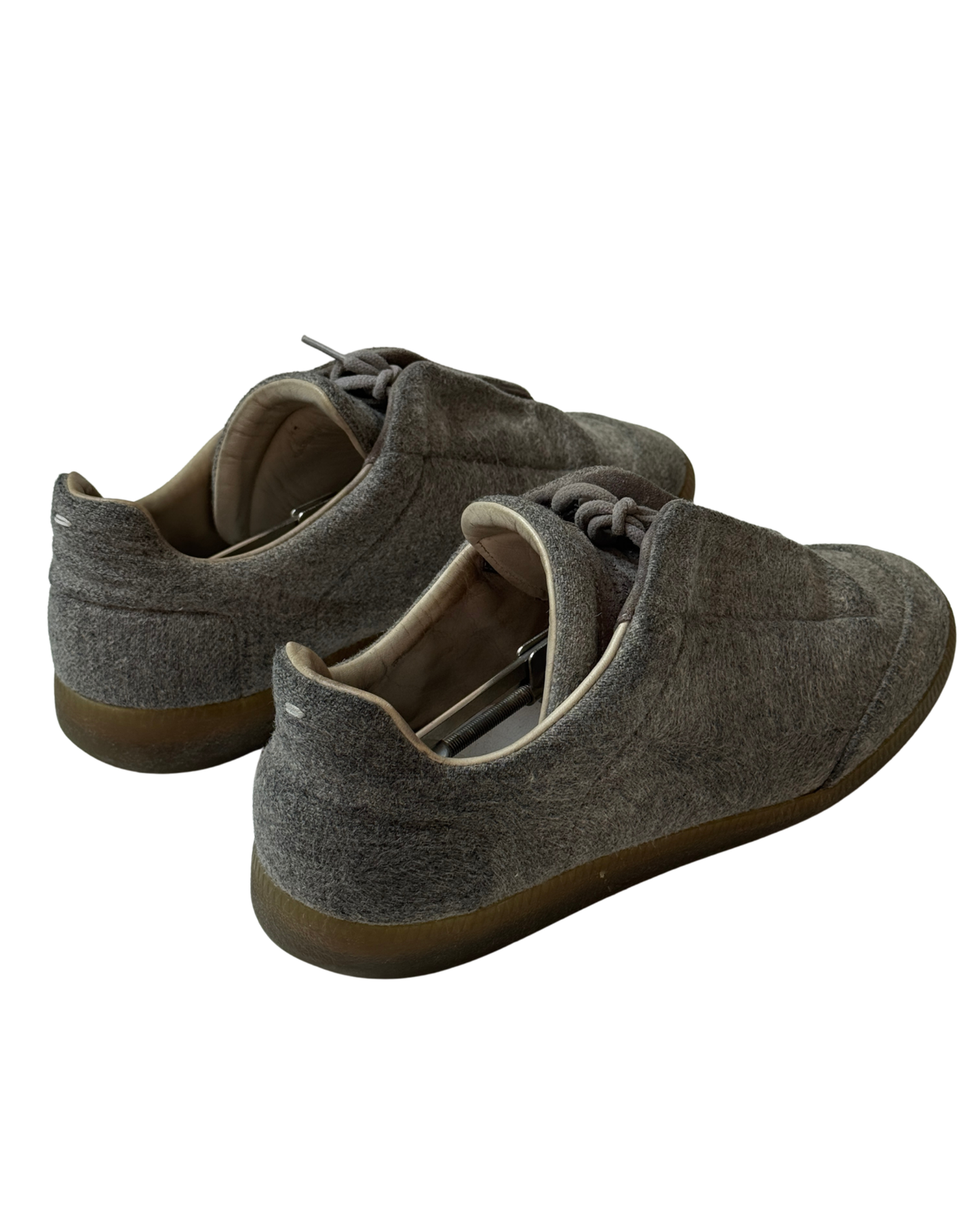 Maison Margiela Future Grey Felt Sneakers size 44