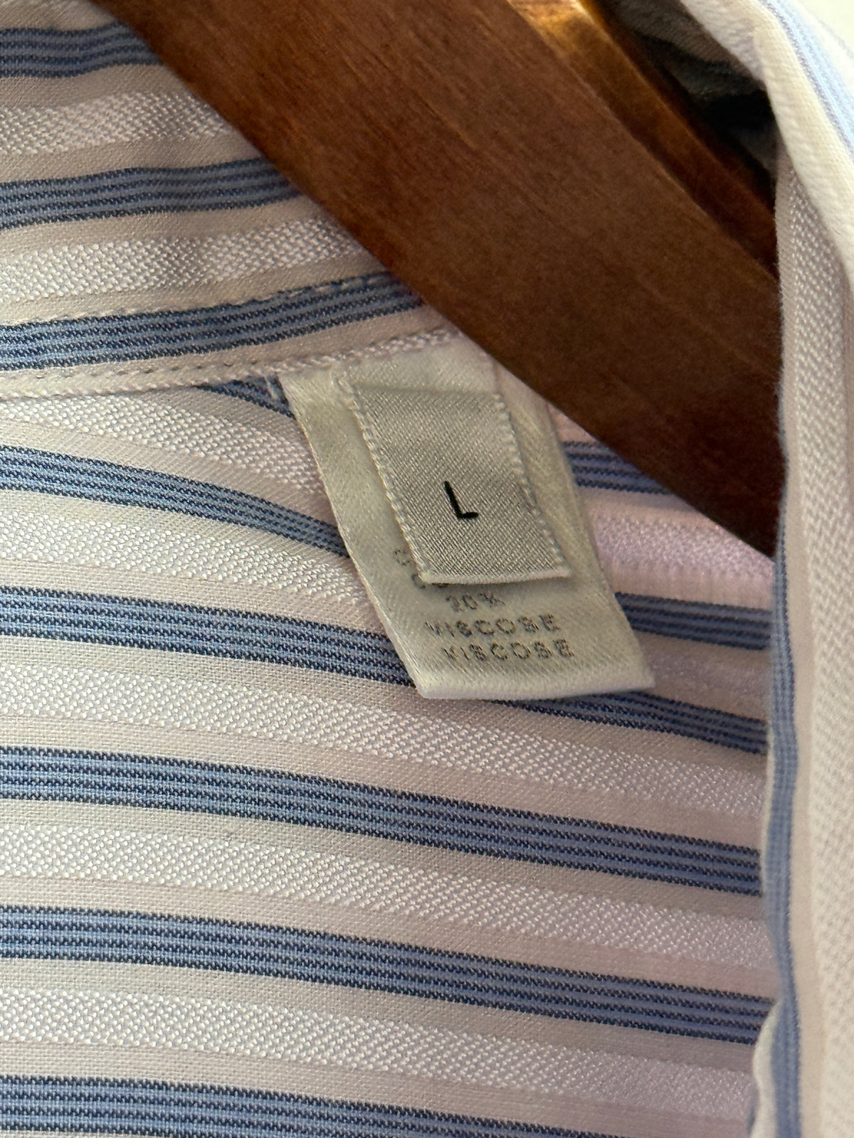 Armani Collezioni Striped Shirt L Men