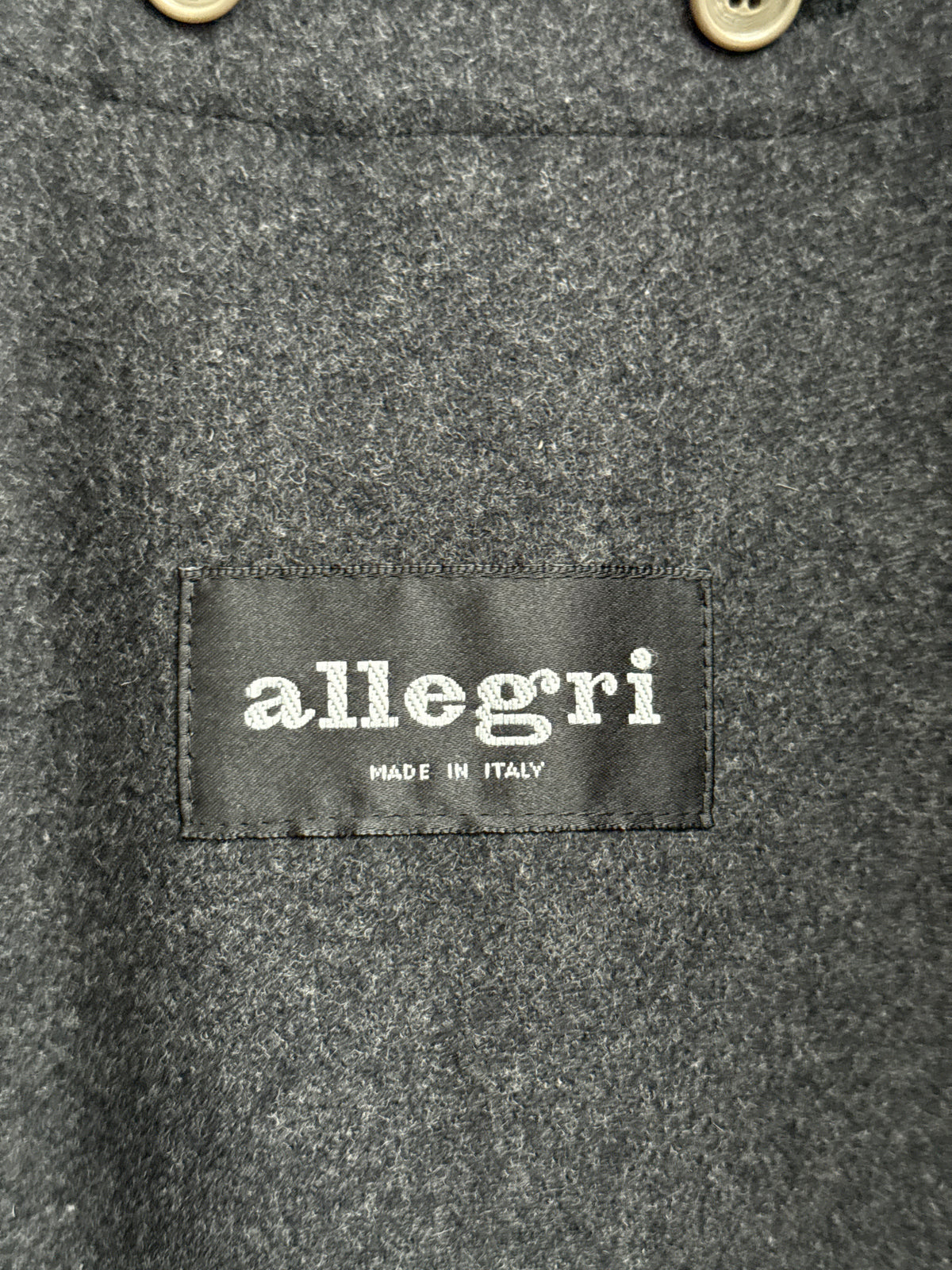 Allegri Long Cotton Trench Removable Liner Est. 56 Men