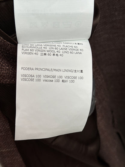 Corneliani Linen and Wool Blazer Size 62