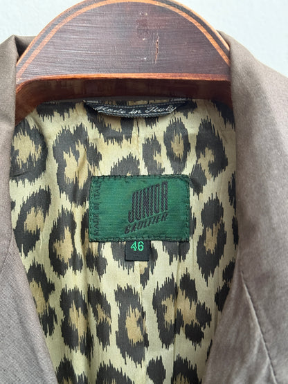 Junior Gaultier "Inner Leopard" Archive Jacket, IT 46
