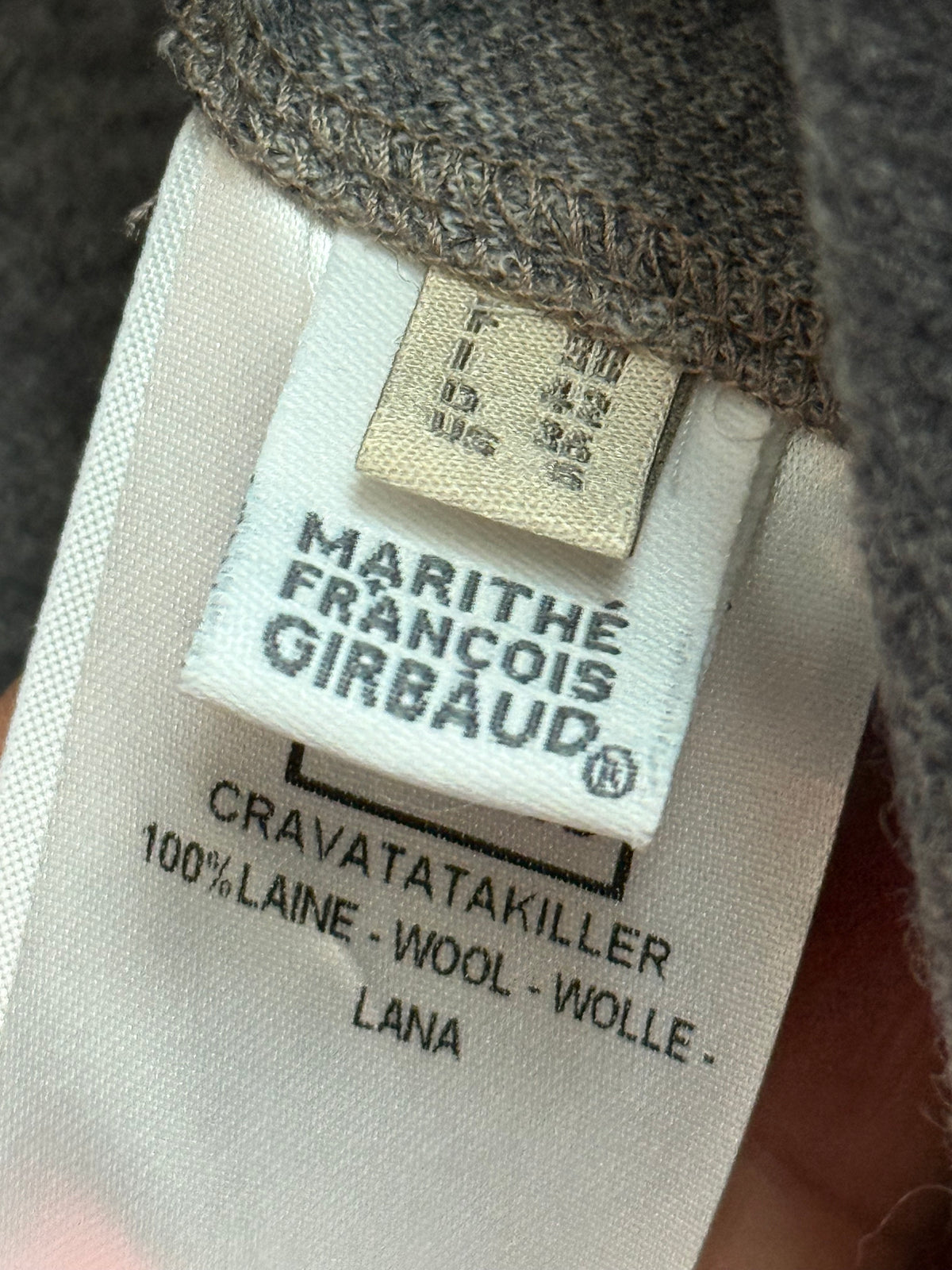 Marithé + François Girbaud "Cravatatakiller" Patchwork Wool Jacket, IT 42, Women