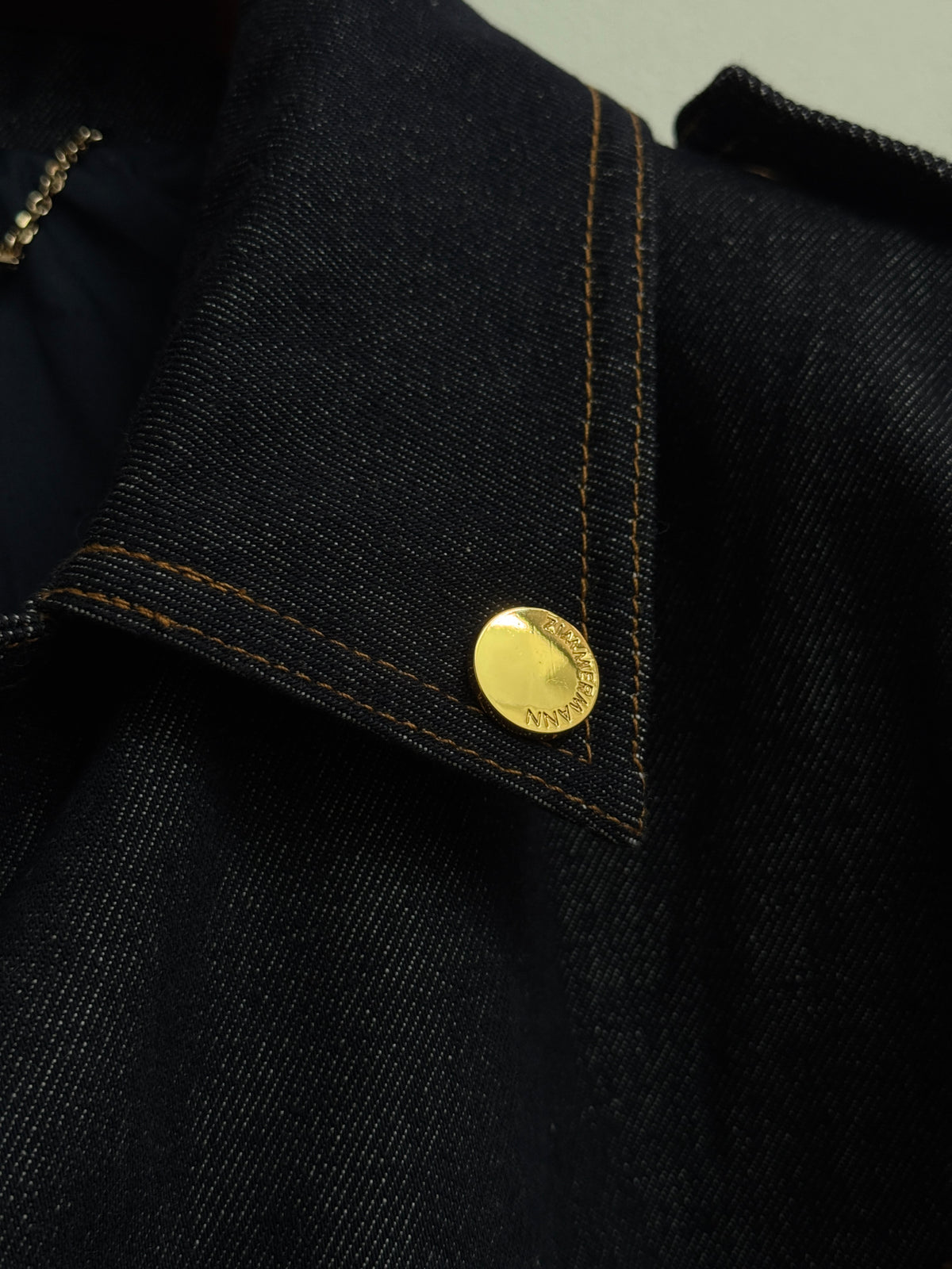 Runway Zimmermann Crush denim biker jacket, Resort 2025